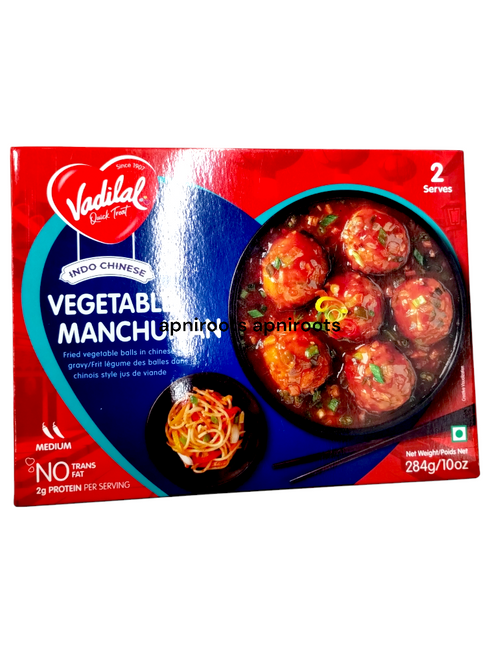 VADILAL - INDO CHINESE VEGETABLE MANCHURIAN - 284GM