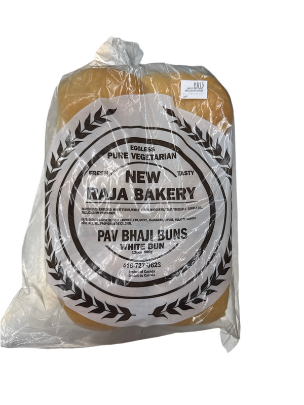 NEW RAJA BAKERY - PAV BHAJI BUNS - 500GM-