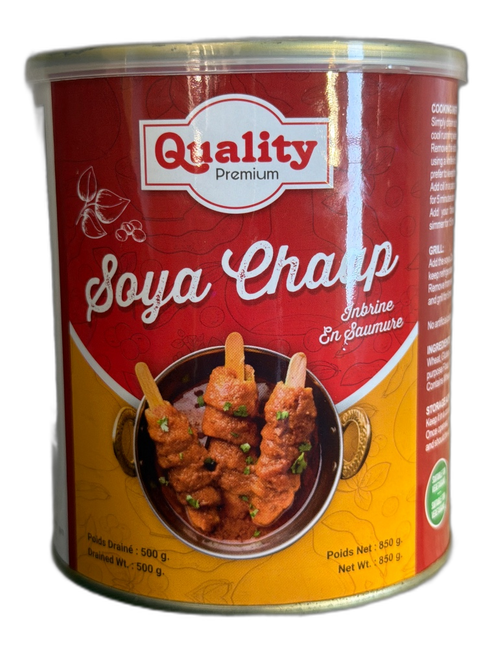 Quality soya chaap tin _regular size