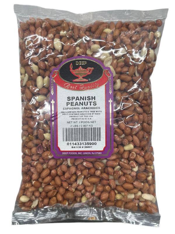 DEEP SPANISH PEANUTS-2 LB