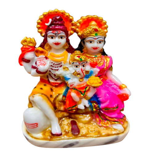 4 inch Shiv Pariwar