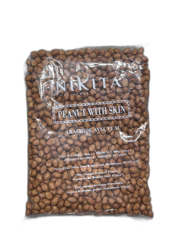 NIKITA PEANUT WITH SKIN 800GM