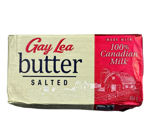 GAY LEA- BUTTER SALTED- 454G