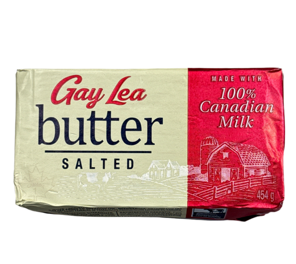 GAY LEA- BUTTER SALTED- 454G