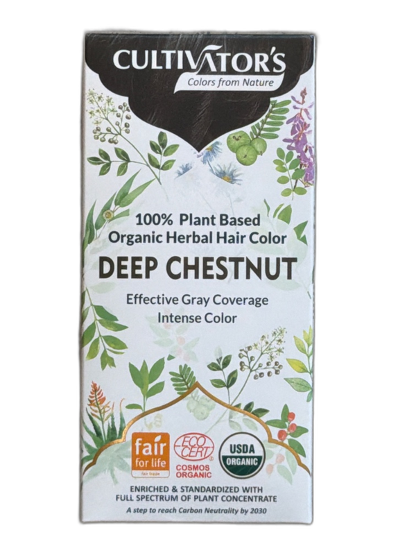 CULTIVATORS-DEEP CHESTNUT HAIR