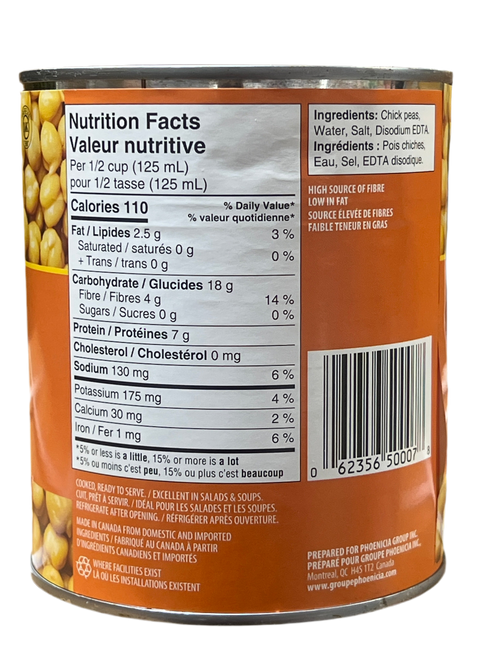 CEDAR - CHICK PEAS - 796 ML