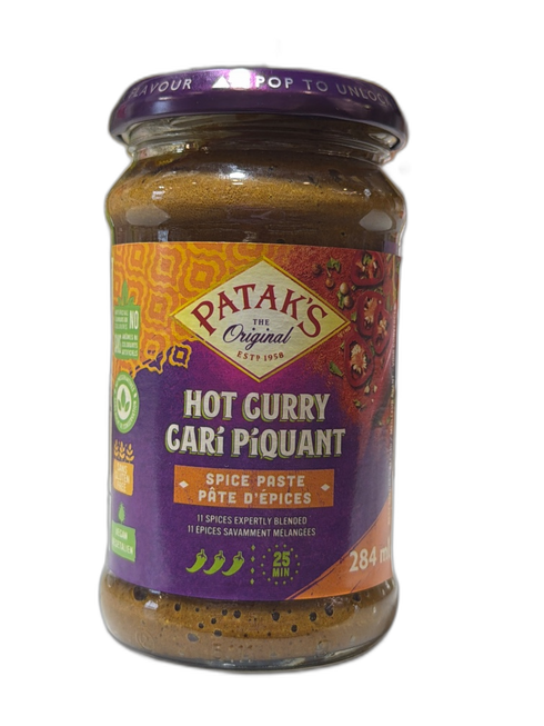 Patak curry paste hot