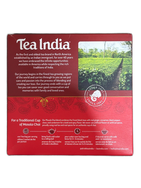 TEA INDIA-MASALA CHAI-182G