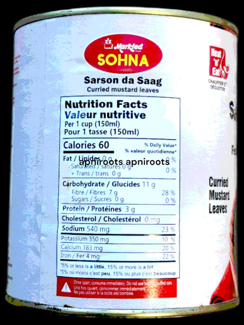 sohna-sarsonka-saag-850g