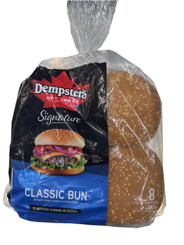 DEMPSTER'S- CLASSIC BUNS - 8 BUNS- code888