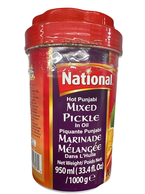 NATIONAL-HOT-PUNJABI MIXED PICKLE-1000G