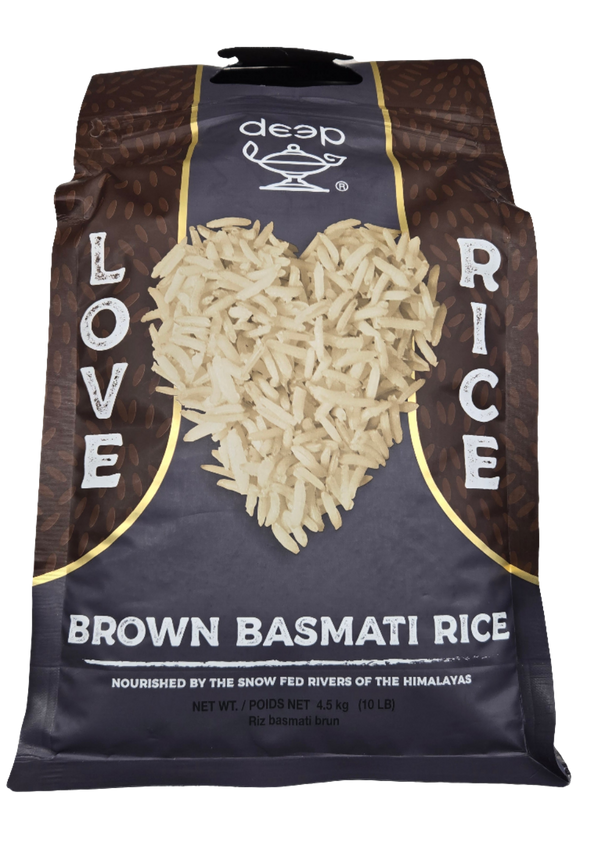 DEEP - BROWN BASMATI RICE - 10LB- code888