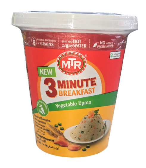 MTR - VEGETABLE UPMA CUPS - 80GM