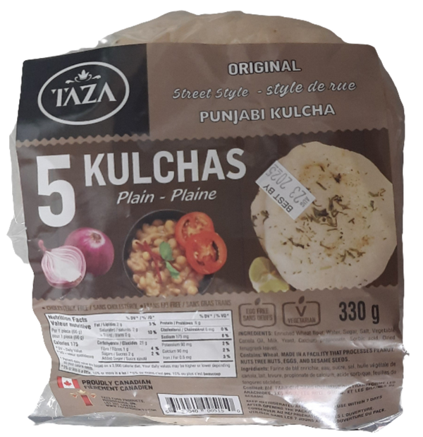TAZA - PLAIN KULCHAS - 330GM