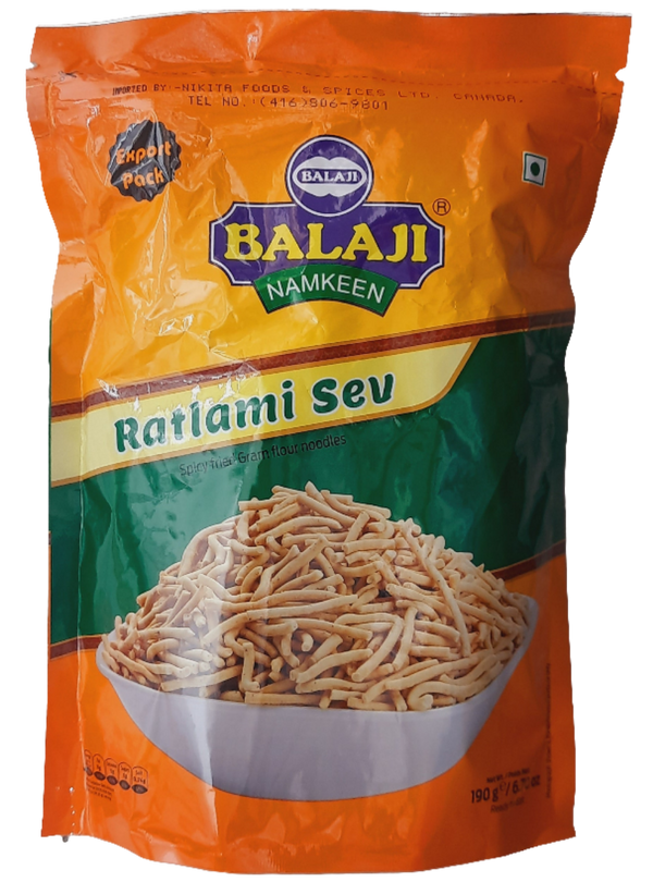 BALAJI - RATLAMI SEV - 190GM