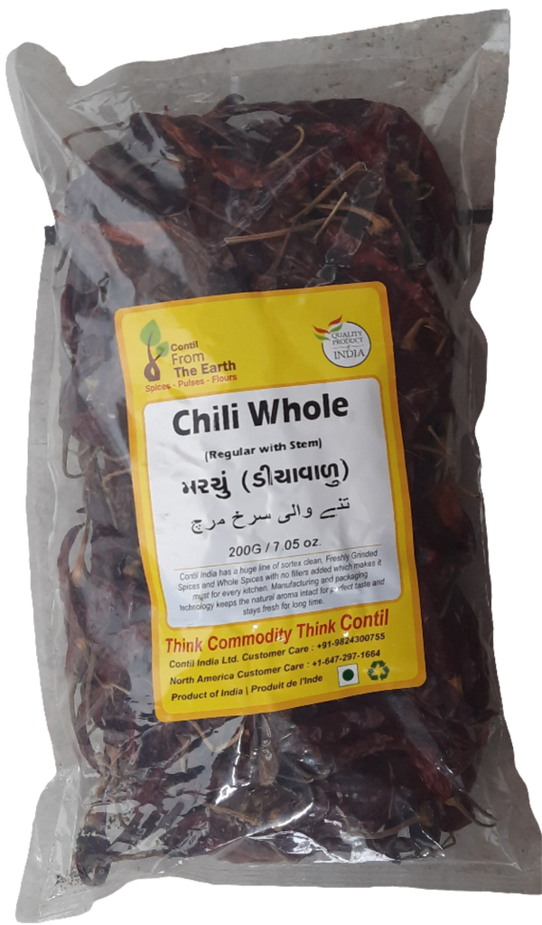 FTE - CHILI WHOLE WITH STEM - 200GM