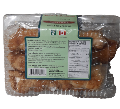 MOM MADE - CREAM ROLL VANILLA AND CARDAMOM - 180GM