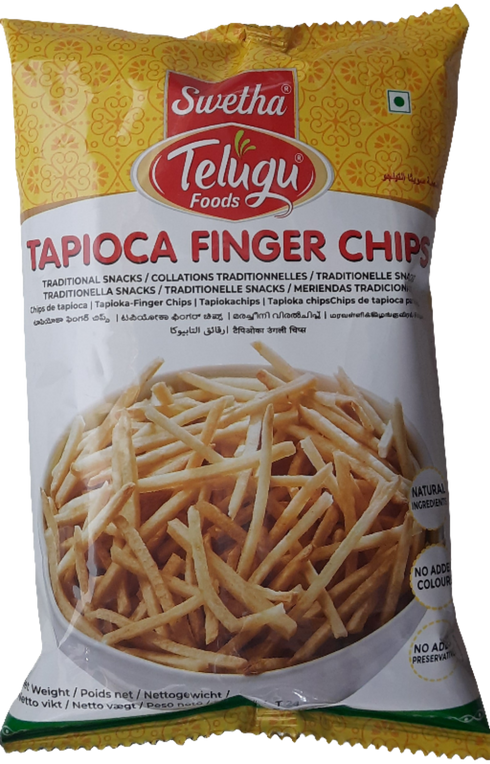 TELUGU - TAPIOCA FINGER CHIPS - 150GM