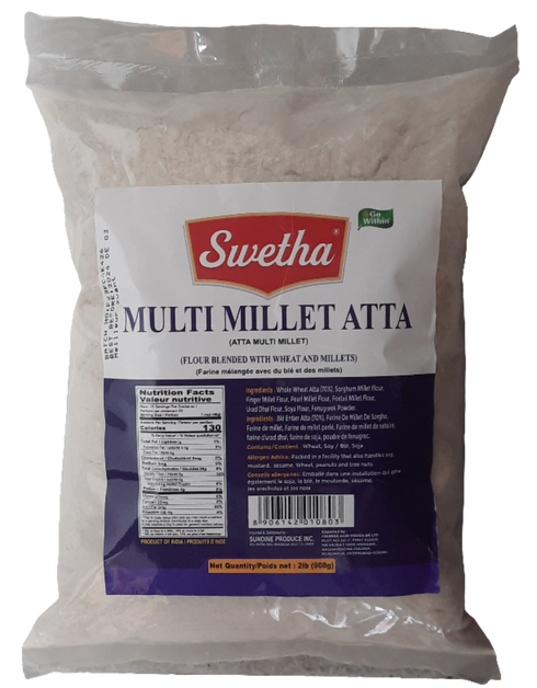 SWETHA - MULTI MILLET ATTA - 908GM