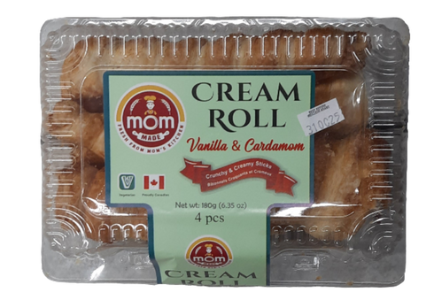 MOM MADE - CREAM ROLL VANILLA AND CARDAMOM - 180GM