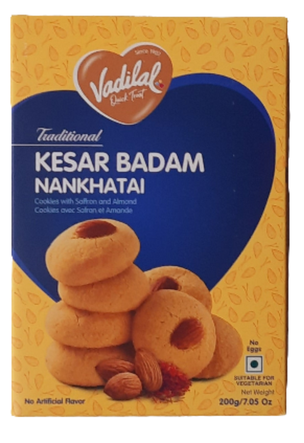 VADILAL - KESAR NANKHATAI - 200GM