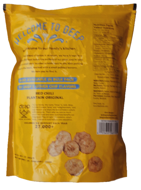 DEEP - ROUND BANANA CHIPS MARI - 340GM