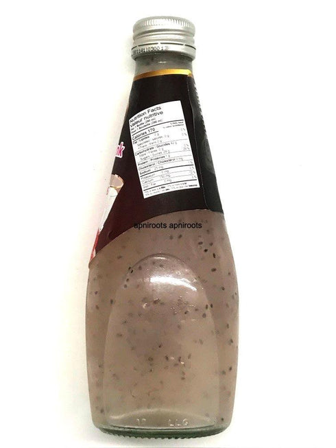 TAZA LYCHEE BASIL SEEDS DRINK - apniroots Grocery