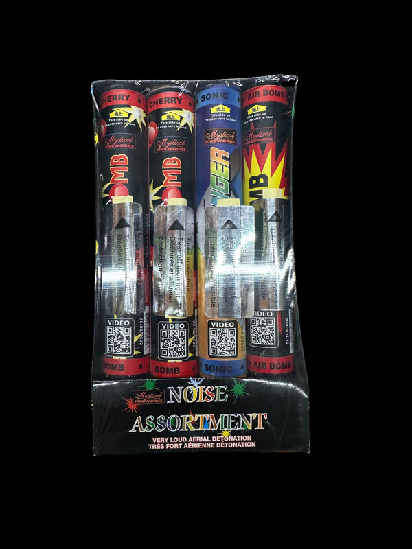 Fireworks Noise Assortment - Bomb 4pcs