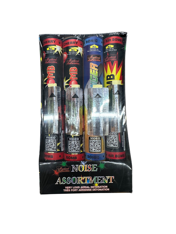 Fireworks Noise Assortment - Bomb 4pcs