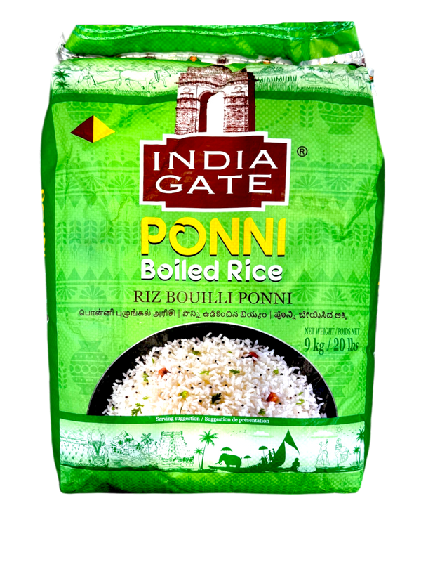 INDIA GATE - PONNI RICE - 20LB- code888