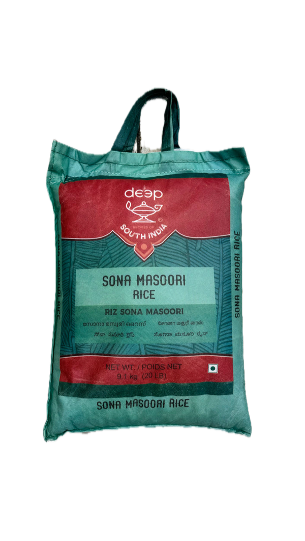 DEEP - SONA MASOORI RICE - 20LB- code888