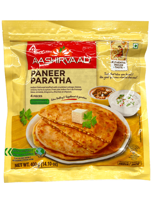AASHIRVAAD PANEER PARATHA 400G - apniroots Grocery