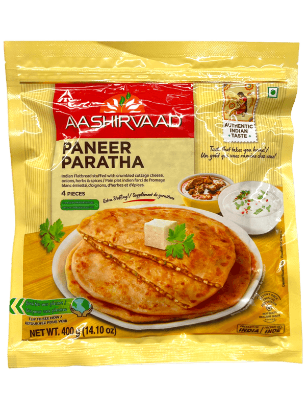 AASHIRVAAD PANEER PARATHA 400G - apniroots Grocery