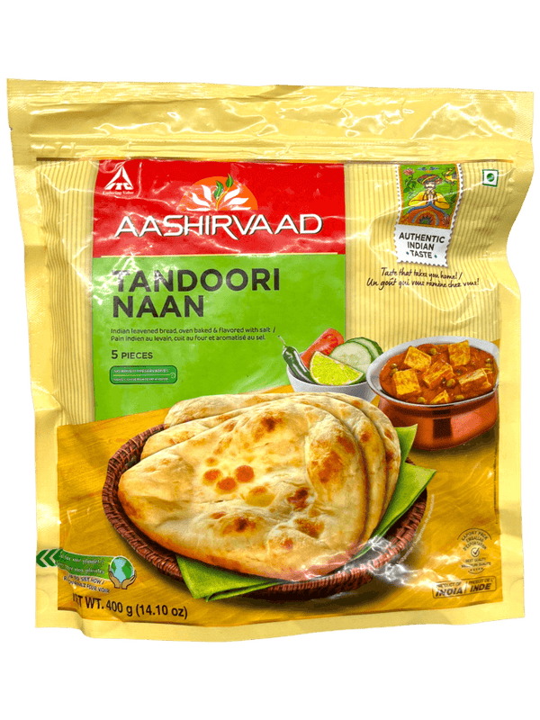 AASHIRVAD TANDOORI NAAN 400GM - apniroots Grocery