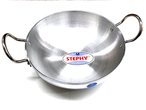 Aluminum Karahi No8 10.5Inch - apniroots Grocery