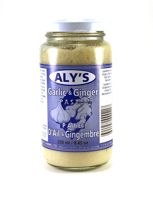 Alys - Garlic And Ginger Paste - 250ml - apniroots Grocery