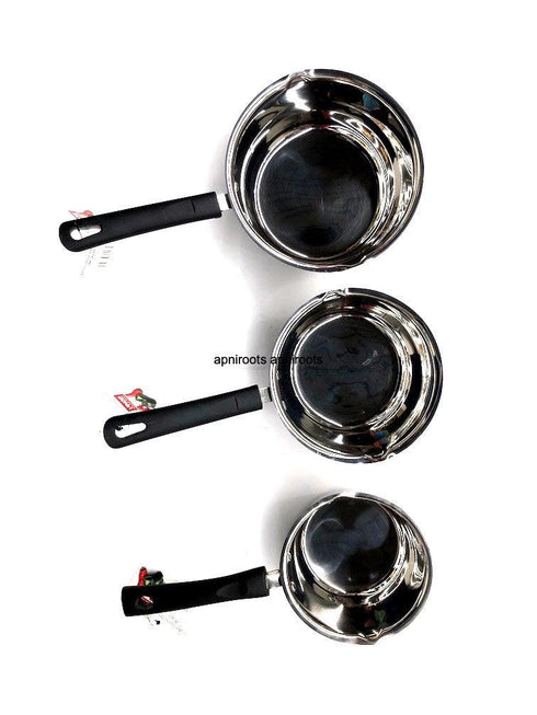 AM Milk Pan -16cm - 2way Spout - apniroots Grocery