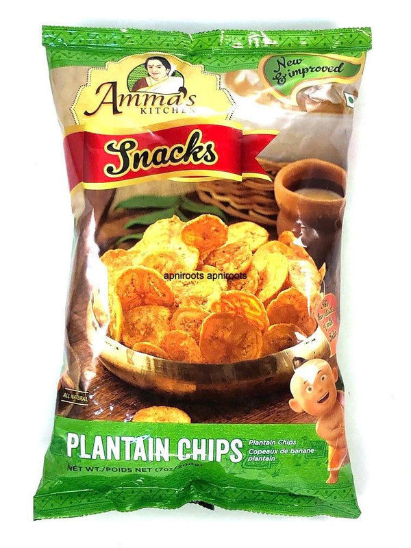AMMA PLANTAIN CHIPS 200G - apniroots Grocery