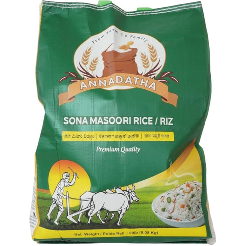 Annadatha - Sona Masoori - 20lb- code888