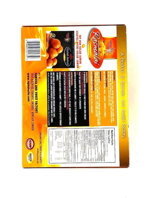 APNA TAST E MANGO RASMALAI 12PC - apniroots Grocery
