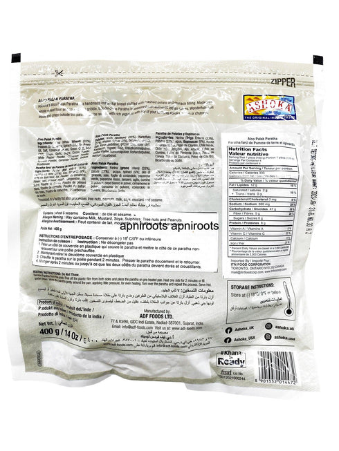 ASHOKA GOBI PARATHA - apniroots Grocery