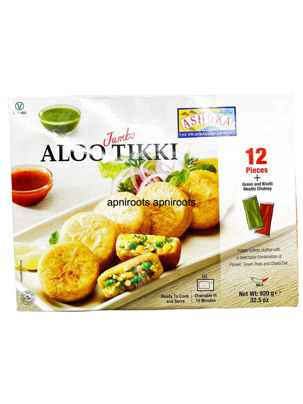 ASHOKA JUMBO ALOOTIKKI 920GM - apniroots Grocery