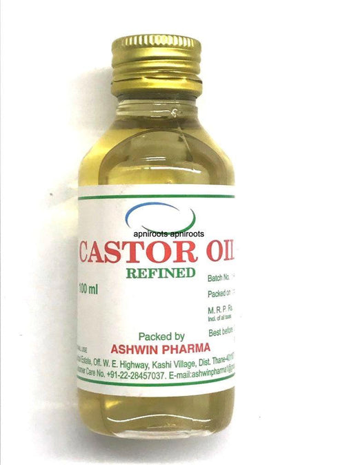 ASHWIN CASTOR OIL 100ML - apniroots Grocery