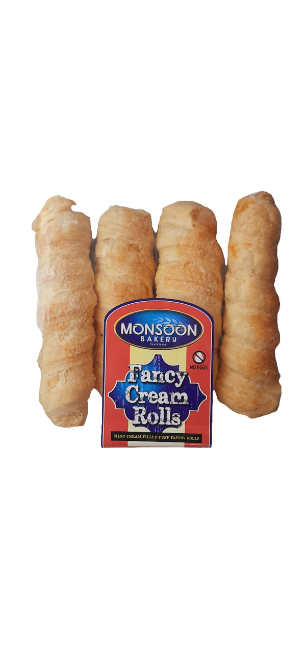 MONSOON BAKERY - FANCY CREAM ROLLS - 170GM
