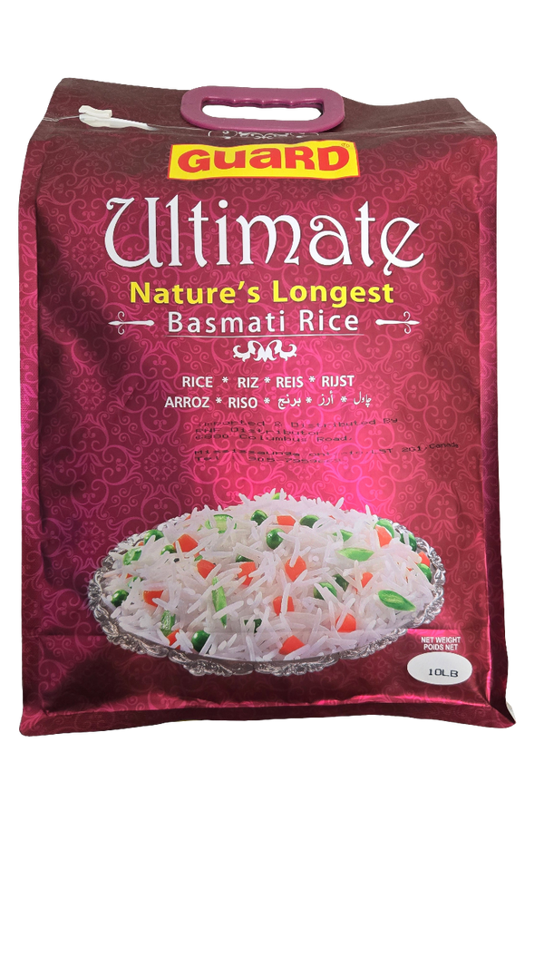 GUARD - ULTIMATE BASMATI RICE - 10LB- code888