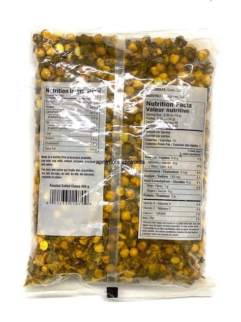 BANSI ROASTED SALT CHANNA 400G - apniroots Grocery