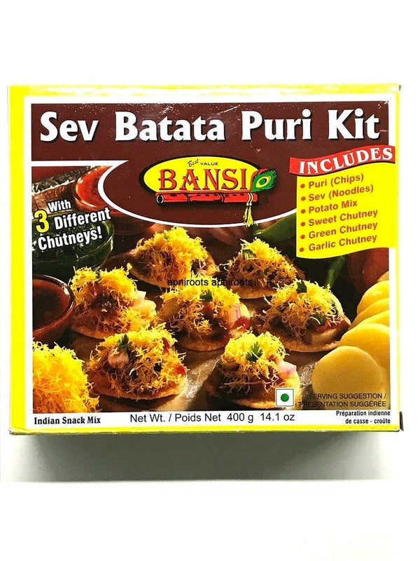 BANSI SEV BATATA PURI KIT400G - apniroots Grocery