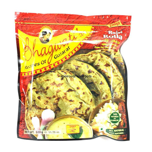 Bhagwatis - Bajri Rotla - 333gm 5 - apniroots Grocery