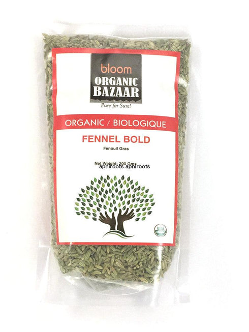 Bloom Organic Bazaar - Fennel Bold - 200gm - apniroots Grocery