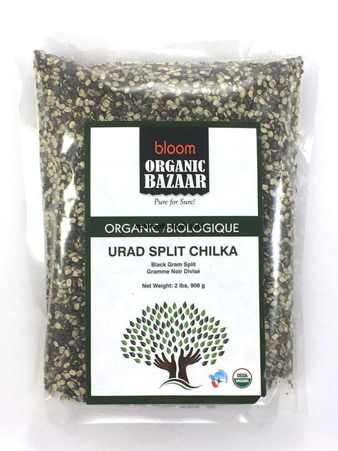 Bloom Organic Bazaar - Urad Split Chilka - 908gm - apniroots Grocery